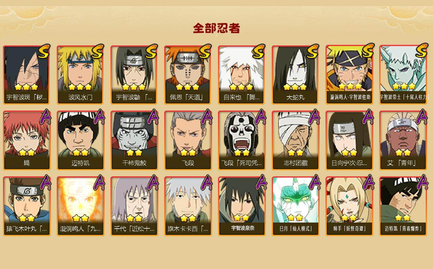 HYLFY415181火影忍者账号详情图2