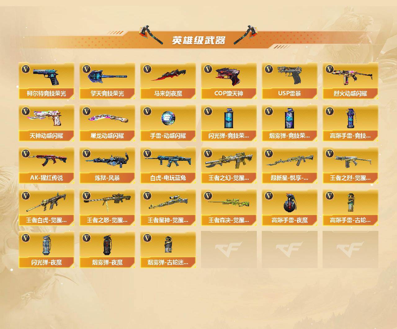 CFCMW449852穿越火线账号详情图3