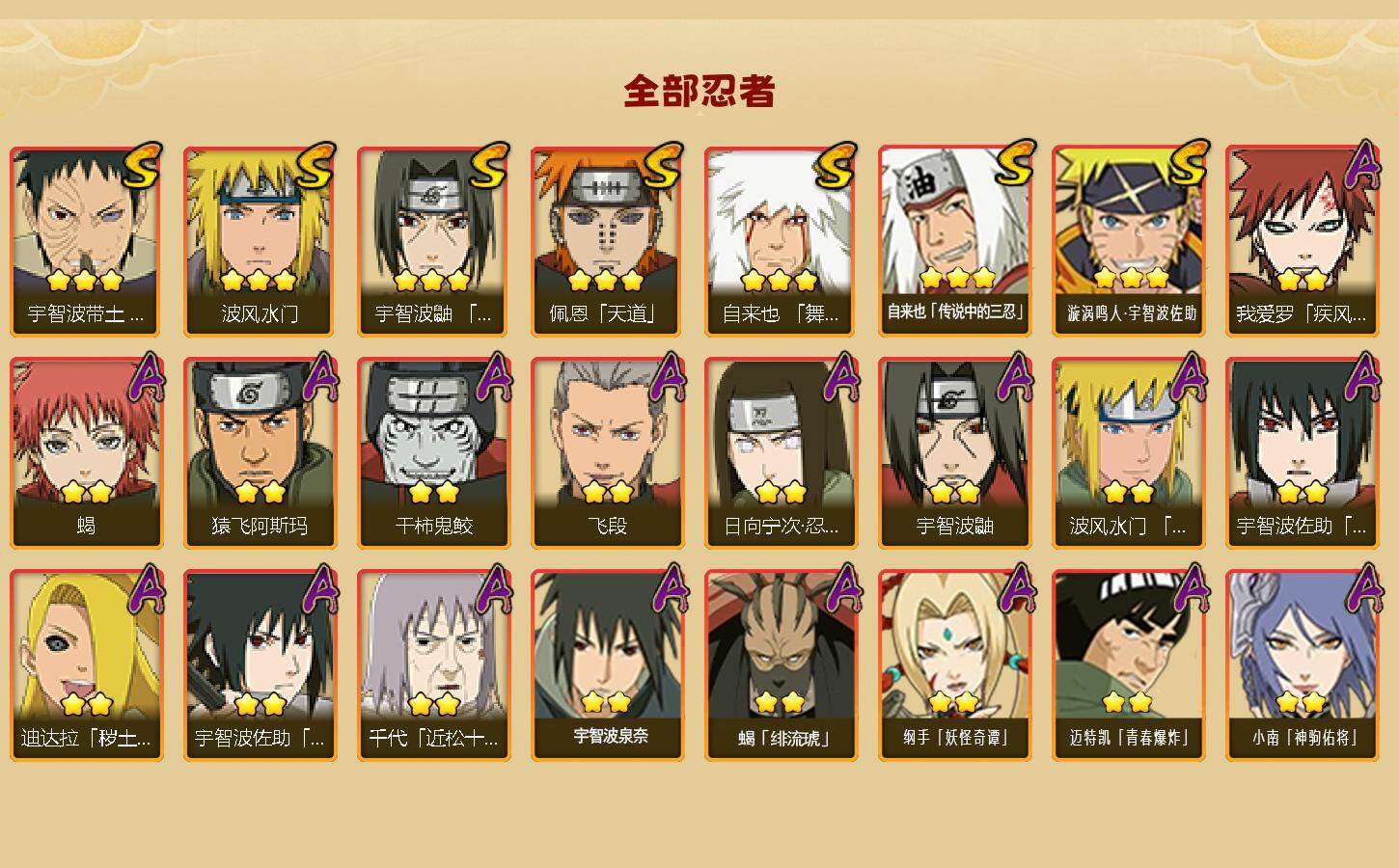 HYCMW415510火影忍者账号详情图2