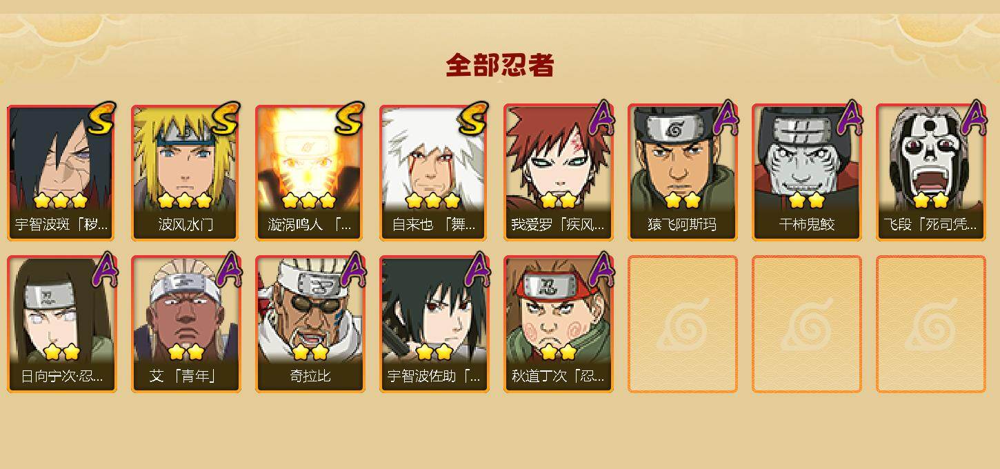 HYEY415525火影忍者账号详情图2