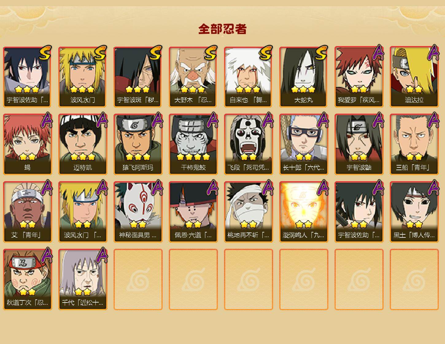 HYEY415526火影忍者账号详情图2