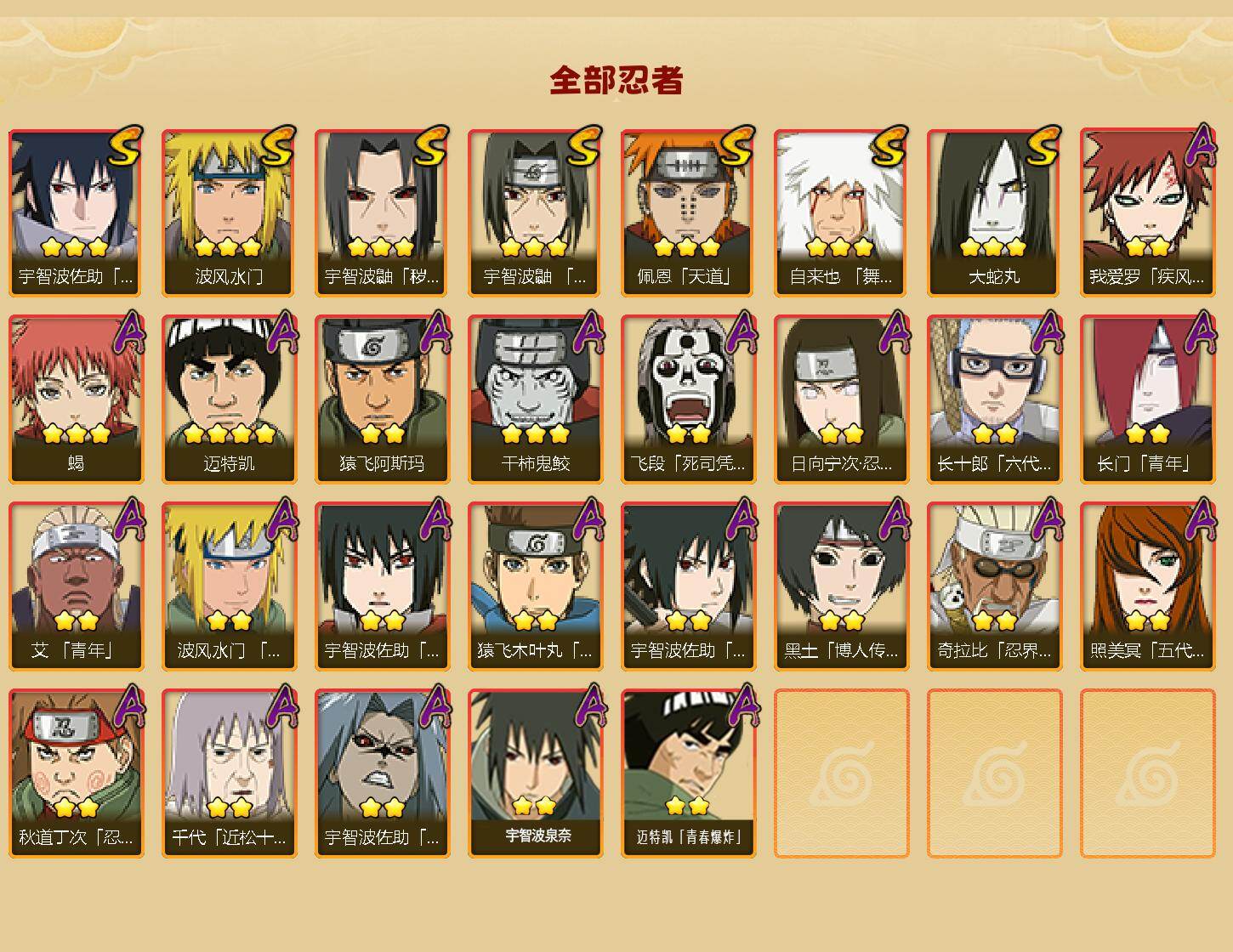 HYEY415711火影忍者账号详情图2