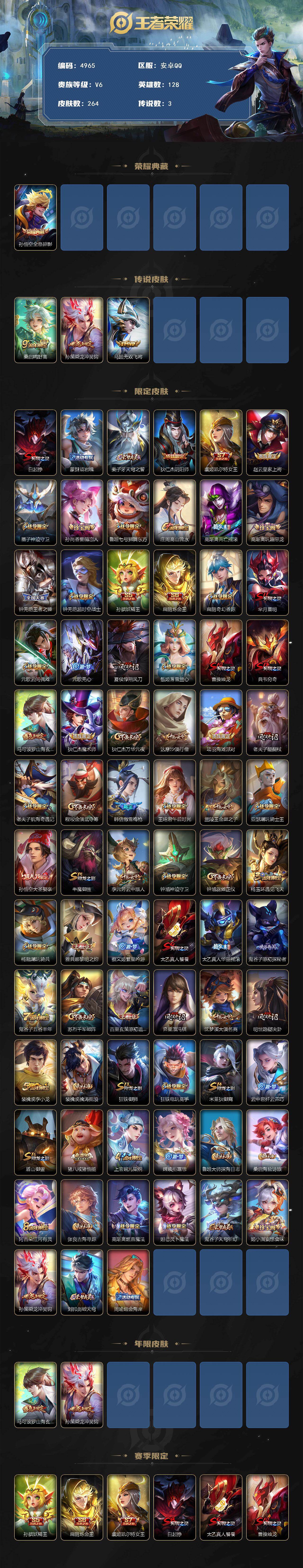 WZCMW4199892王者荣耀账号详情图2