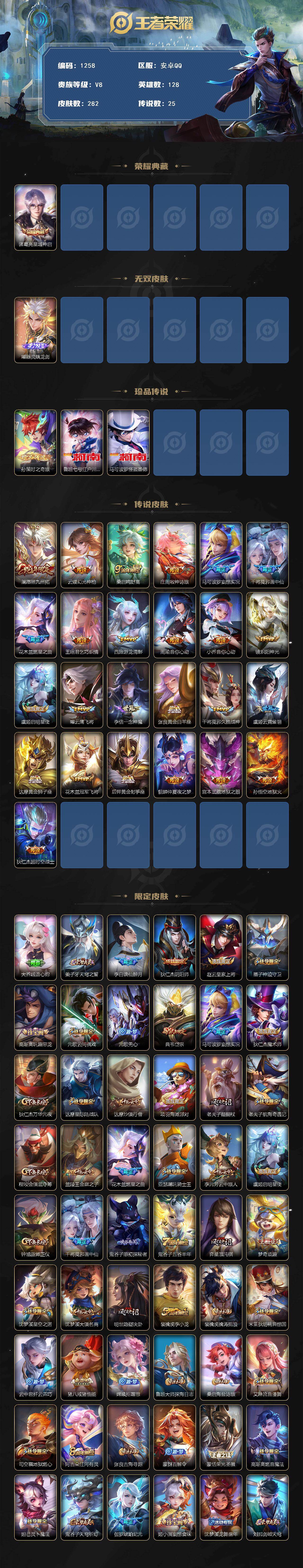 WZCMW4200066王者荣耀账号详情图2