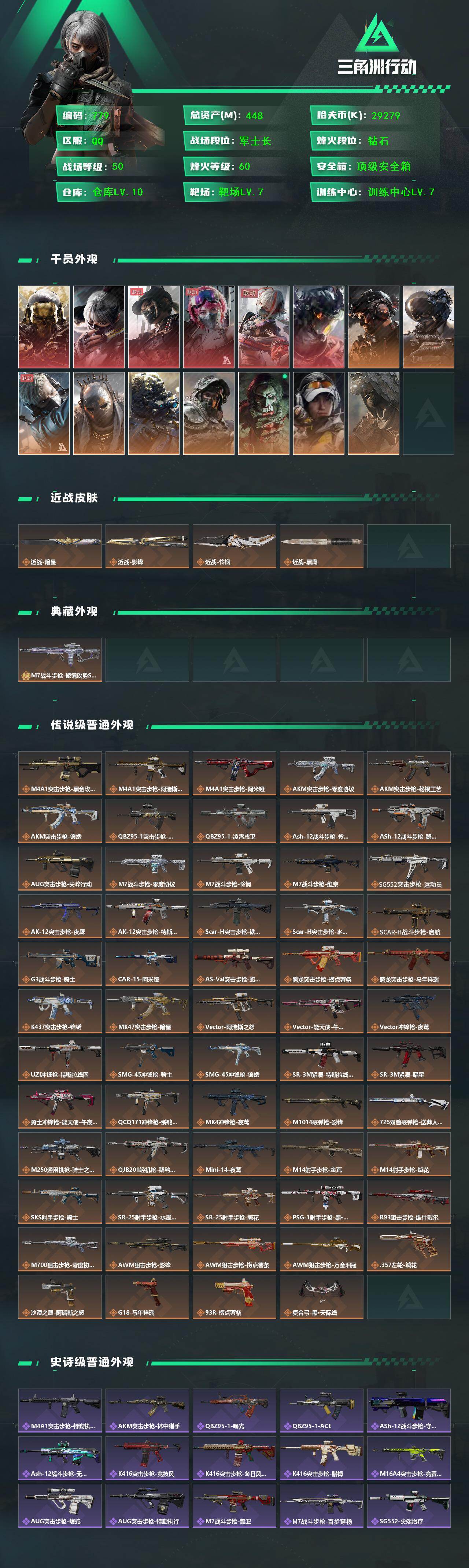 SJZCMW458074三角洲行动账号详情图2