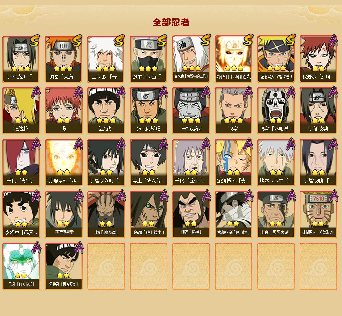 HYEY416249火影忍者账号详情图2