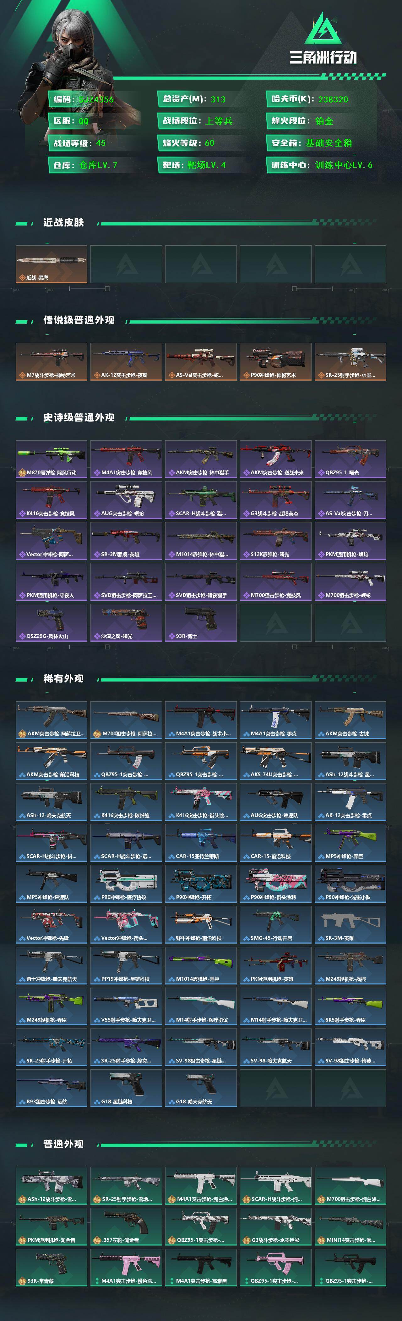 SJZEY456478三角洲行动账号详情图2