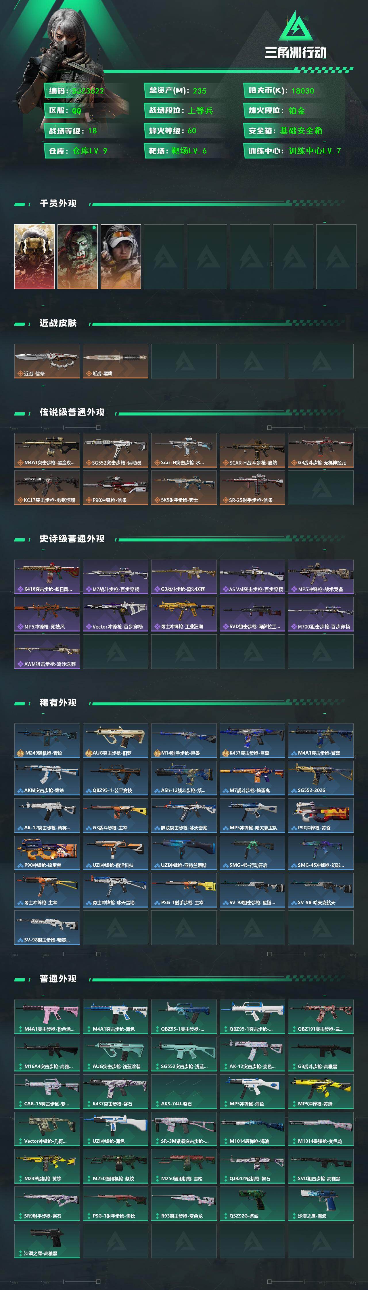 SJZEY455876三角洲行动账号详情图2