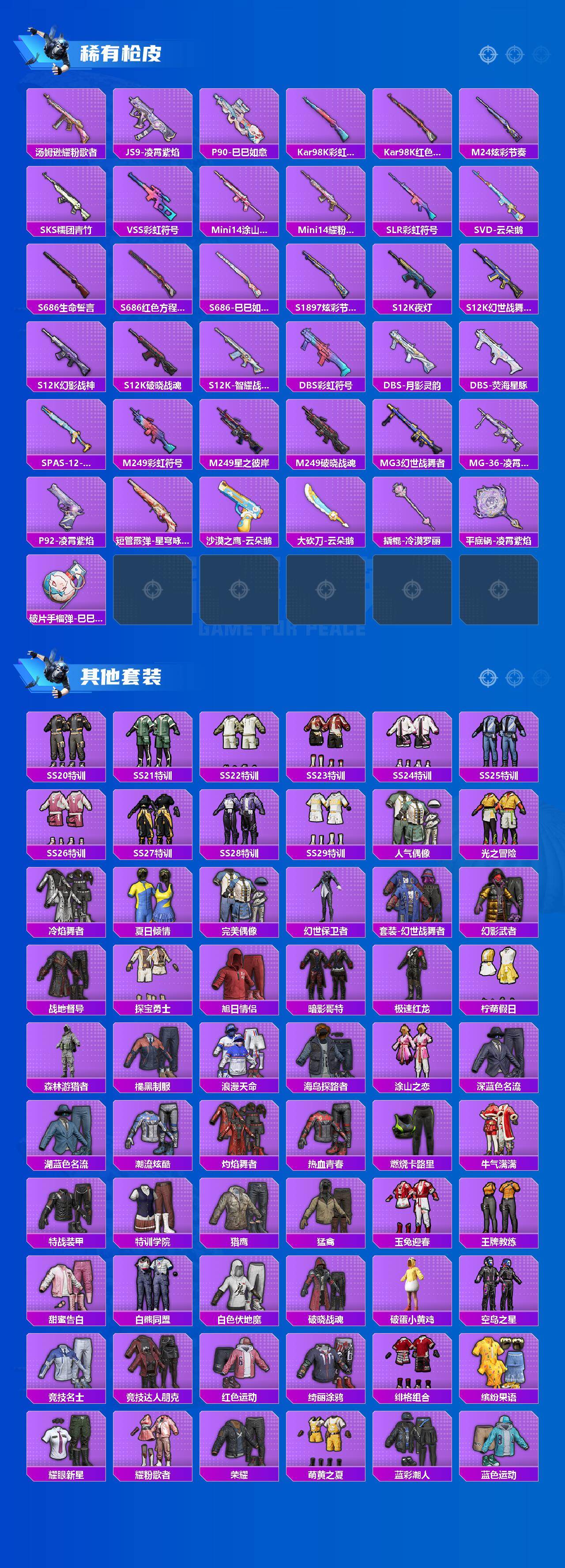 HPCMW4109187和平精英账号详情图3