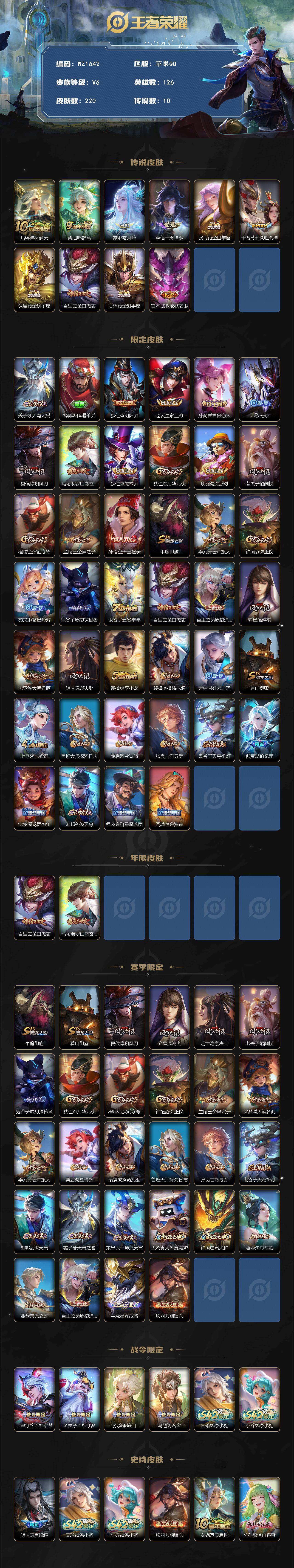 WZLX4193874王者荣耀账号详情图2