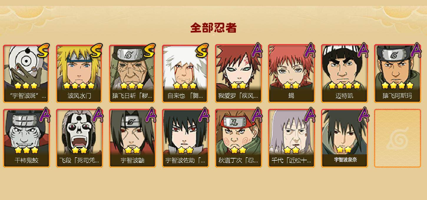 HYEY416272火影忍者账号详情图2 HYEY416272火影忍者账号详情图2