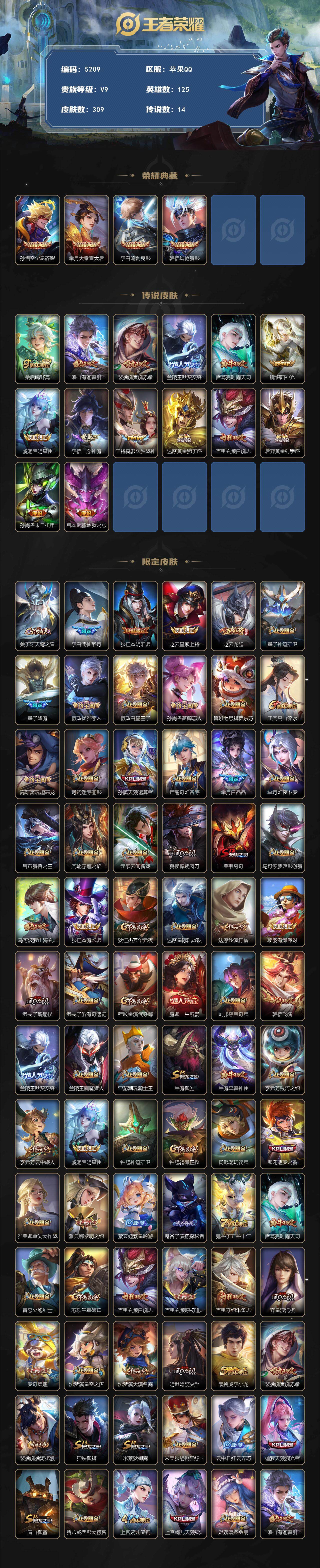 WZCMW4202692王者荣耀账号详情图2