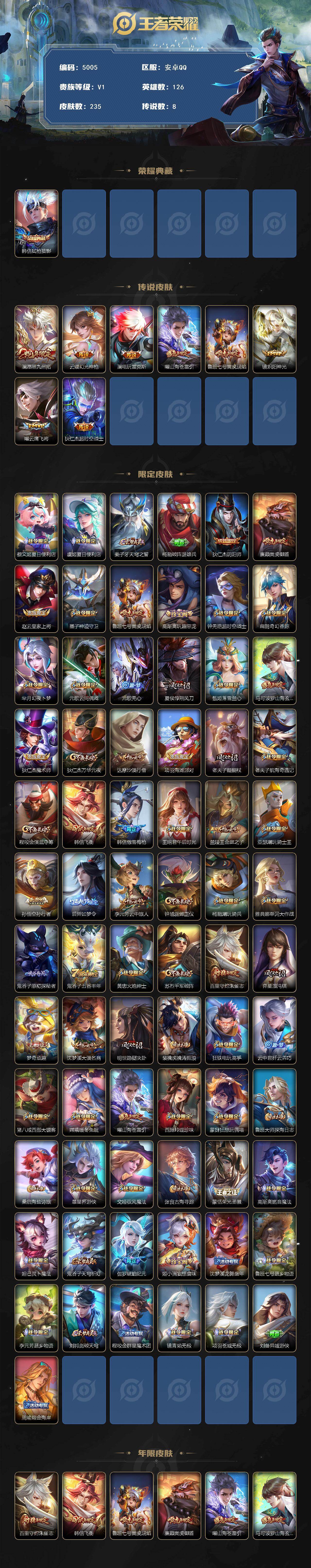 WZCMW4202720王者荣耀账号详情图2