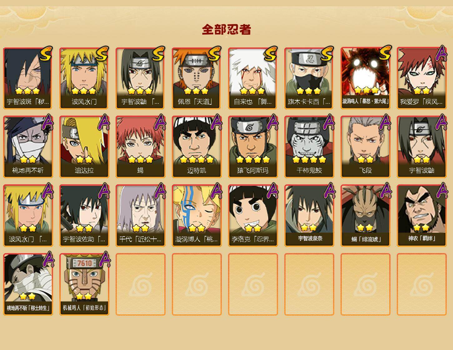 HYJM425404火影忍者账号详情图2