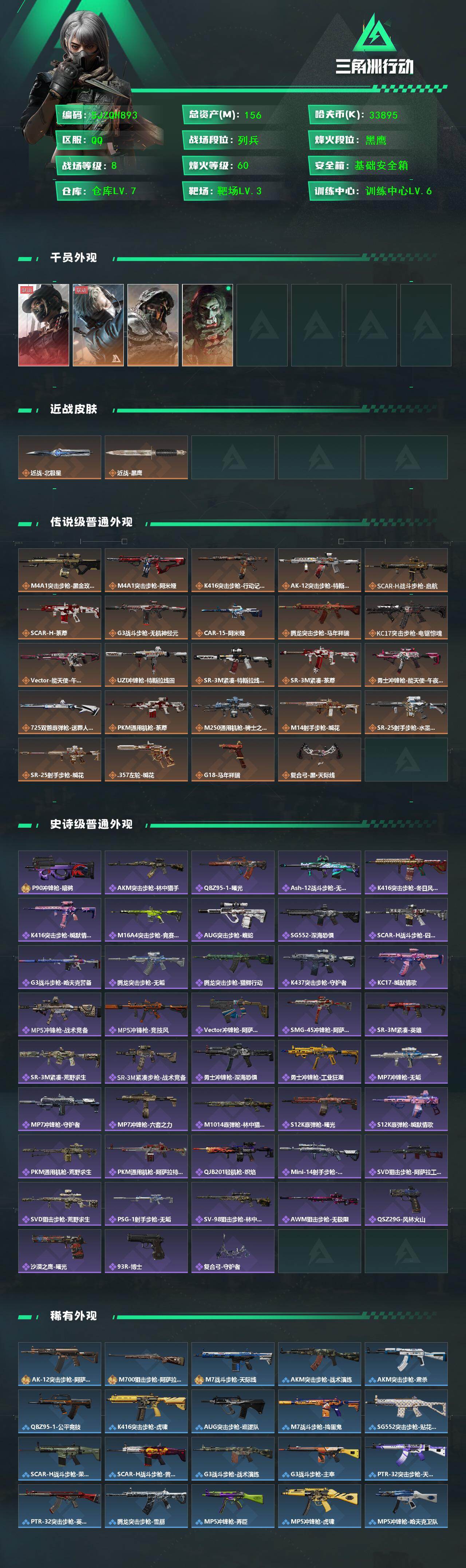 SJZEY457074三角洲行动账号详情图2