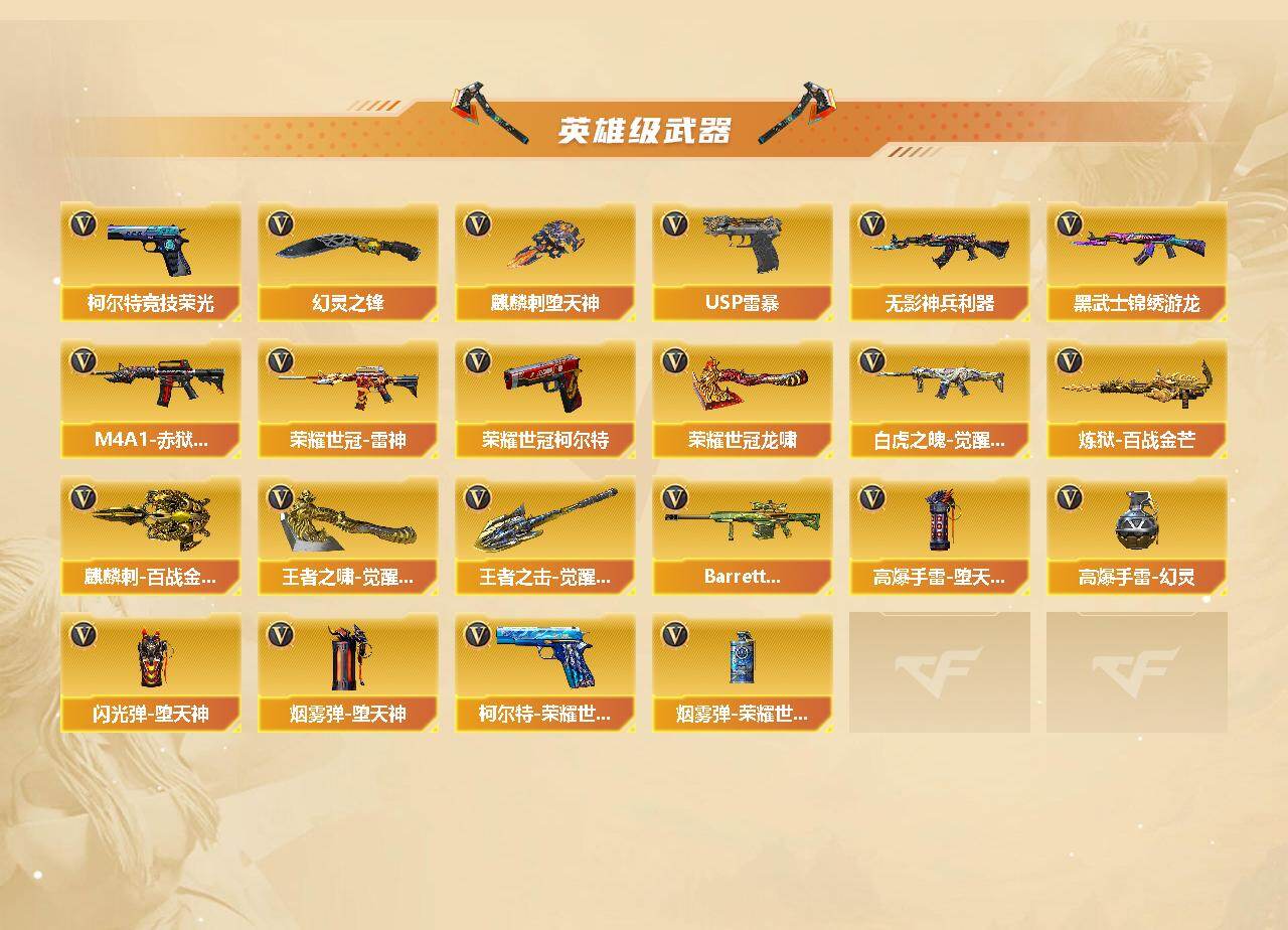 CFCMW452561穿越火线账号详情图3