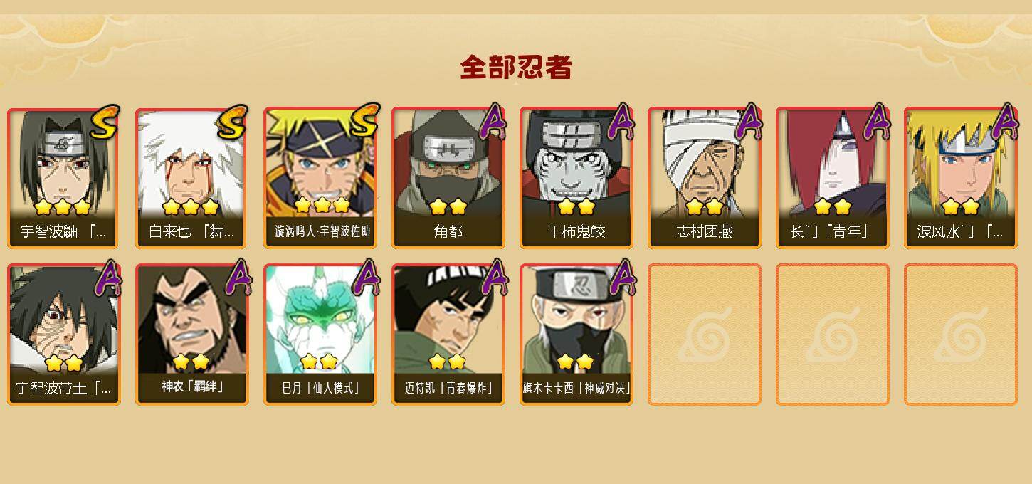 HYCMW416897火影忍者账号详情图2