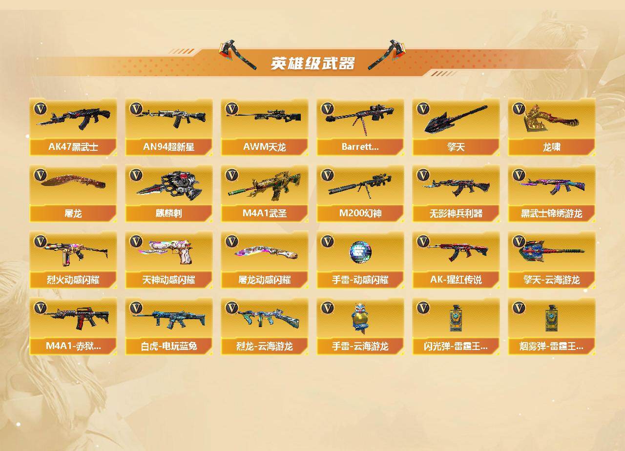 CFCMW453011穿越火线账号详情图3 CFCMW453011穿越火线账号详情图3