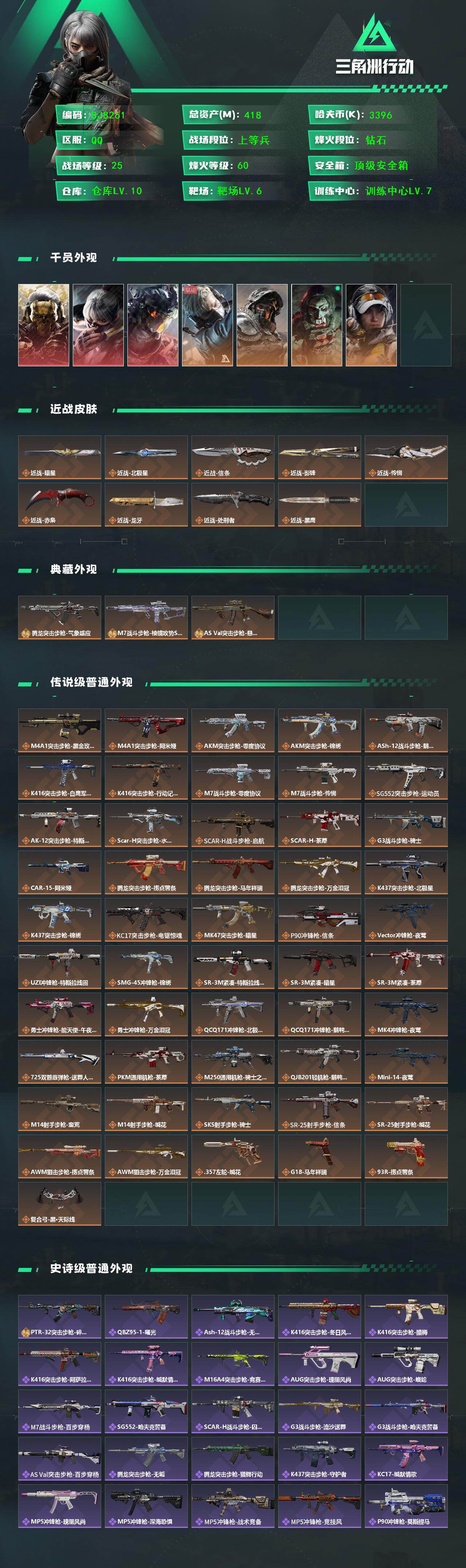 SJZEY456422三角洲行动账号详情图6