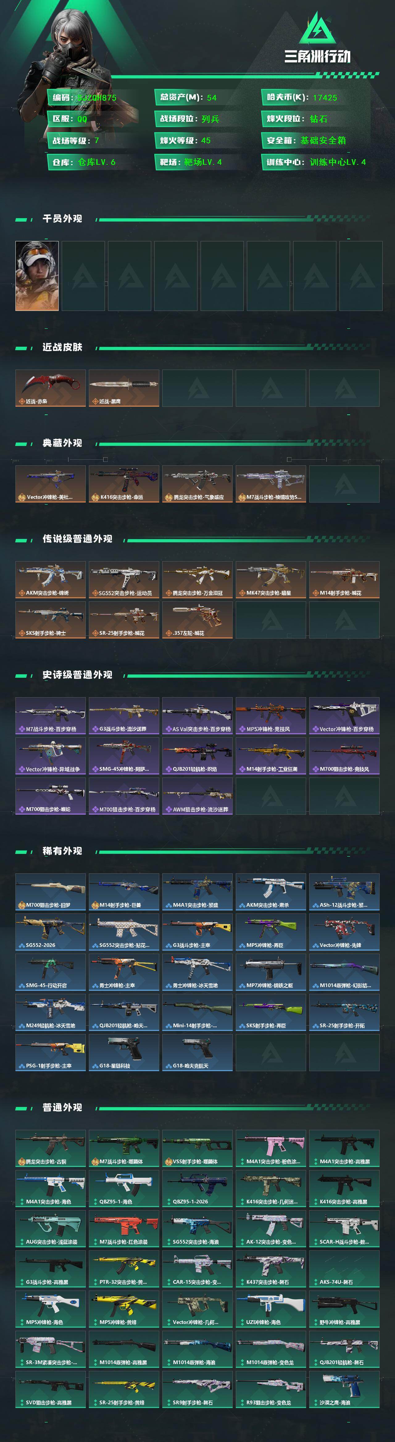 SJZEY456575三角洲行动账号详情图2