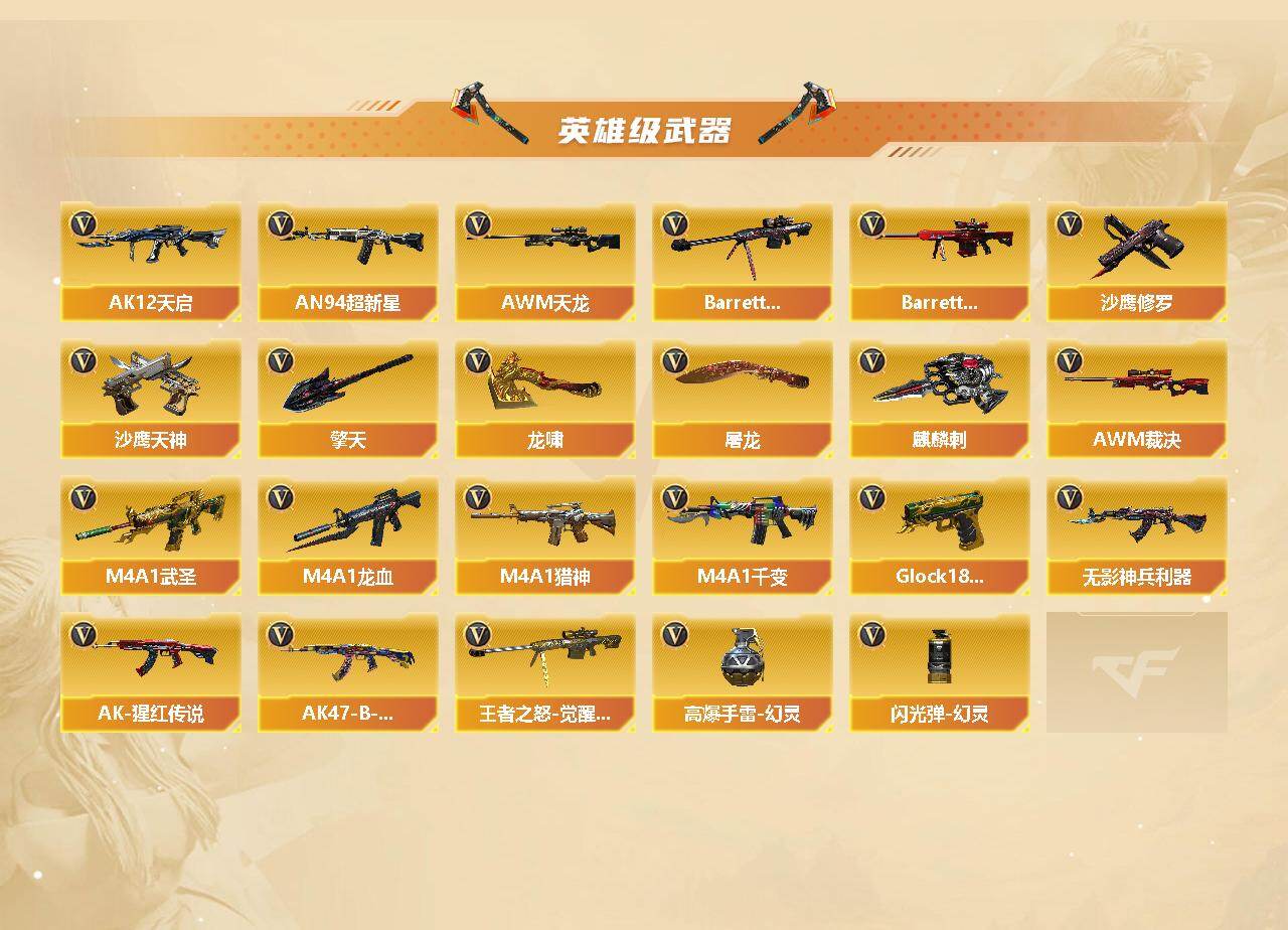 CFCMW453308穿越火线账号详情图3