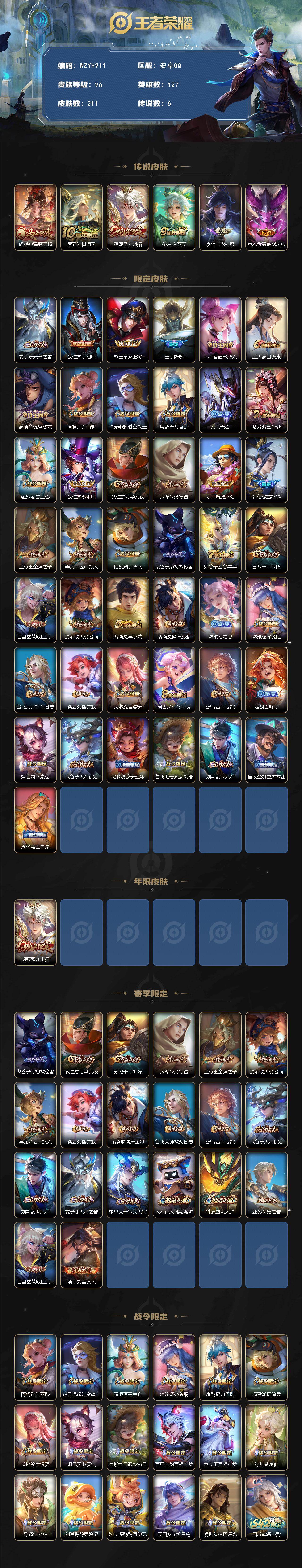 WZEY4196838王者荣耀账号详情图2