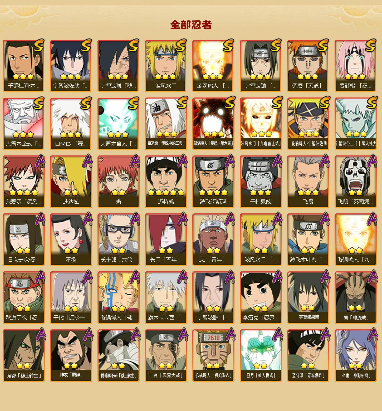 HYCMW417074火影忍者账号详情图2 HYCMW417074火影忍者账号详情图2