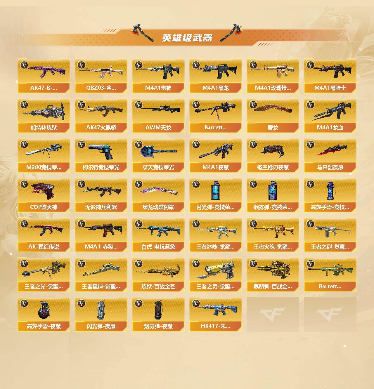 CFCMW453775穿越火线账号详情图3