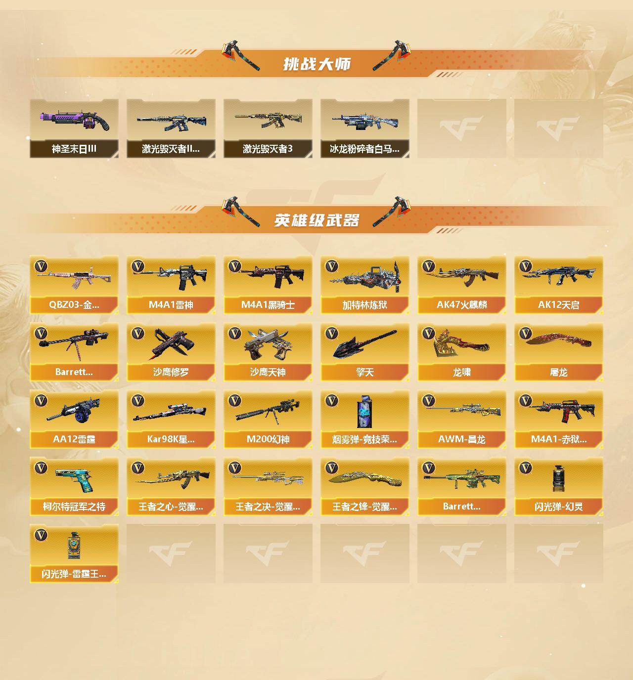 CFCMW453897穿越火线账号详情图3