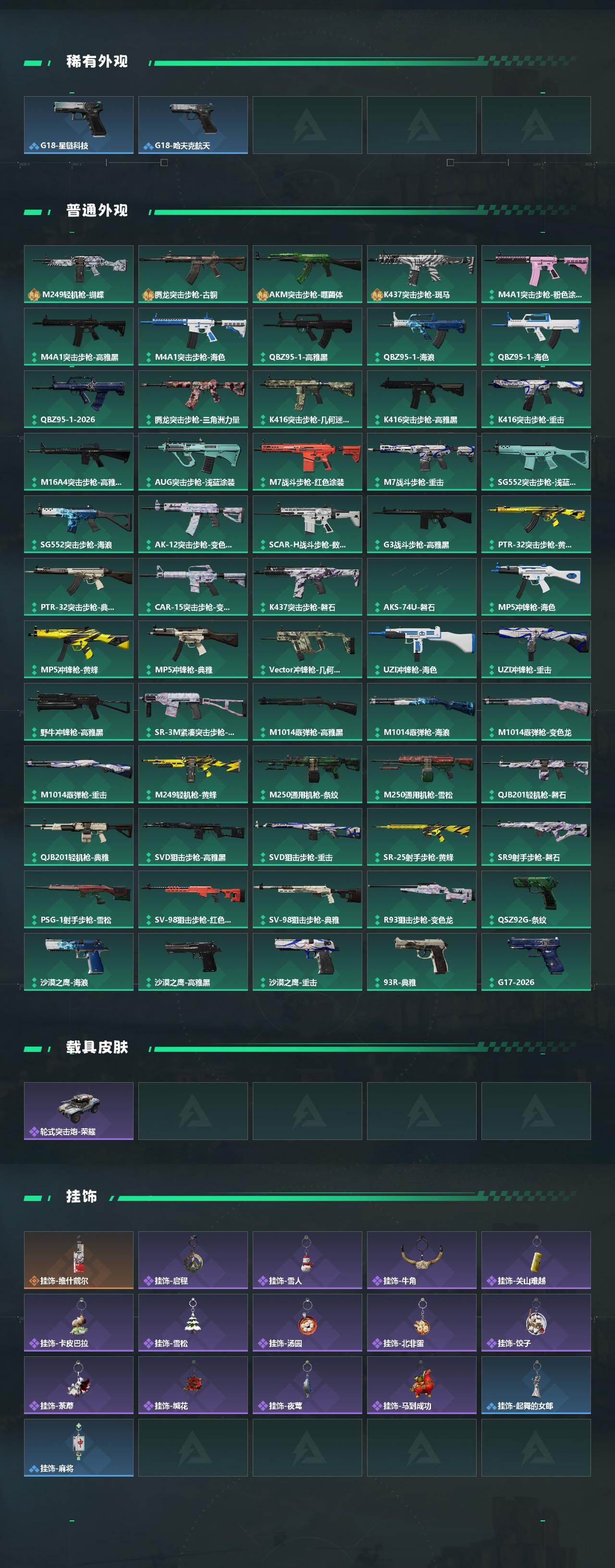 SJZQM457589三角洲行动账号详情图4