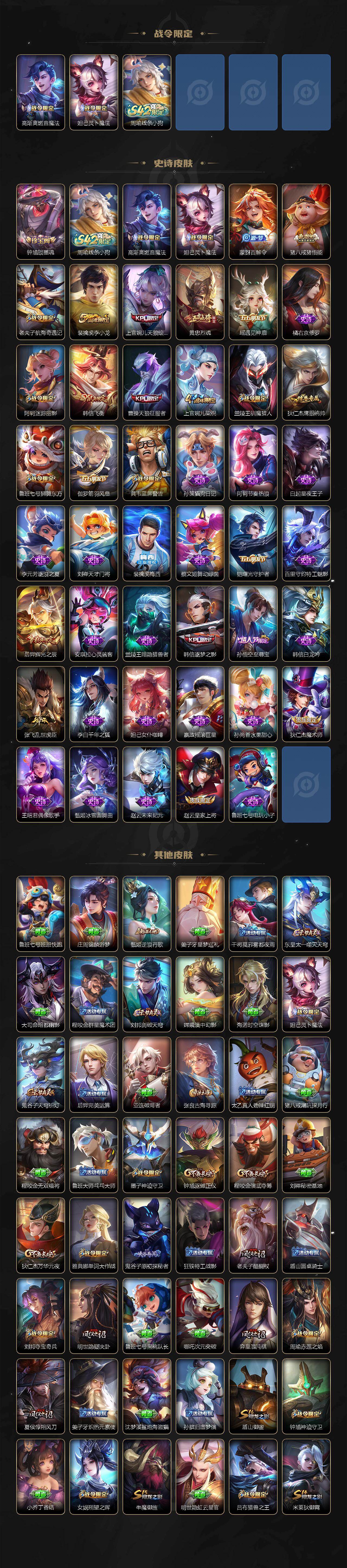 WZQM4198603王者荣耀账号详情图4 WZQM4198603王者荣耀账号详情图4