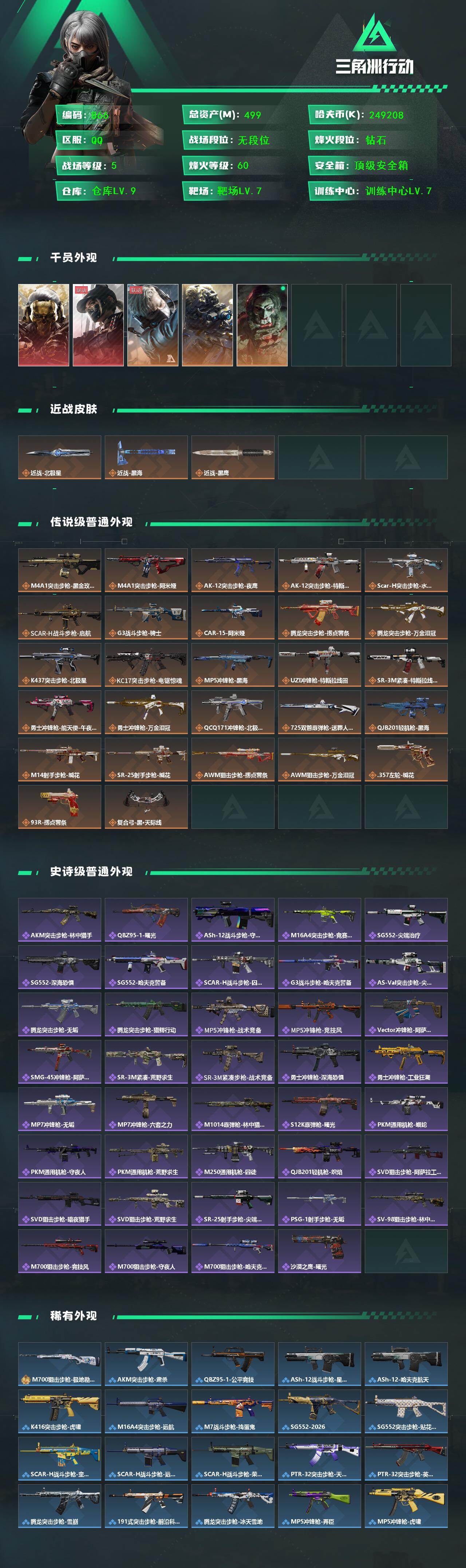 SJZCMW460205三角洲行动账号详情图2