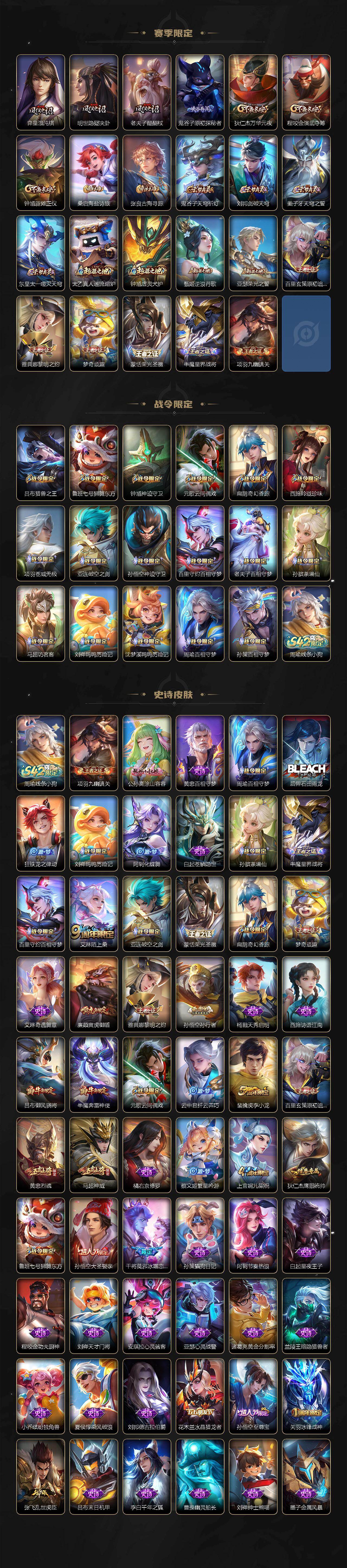 WZLX4223792王者荣耀账号详情图3 WZLX4223792王者荣耀账号详情图3