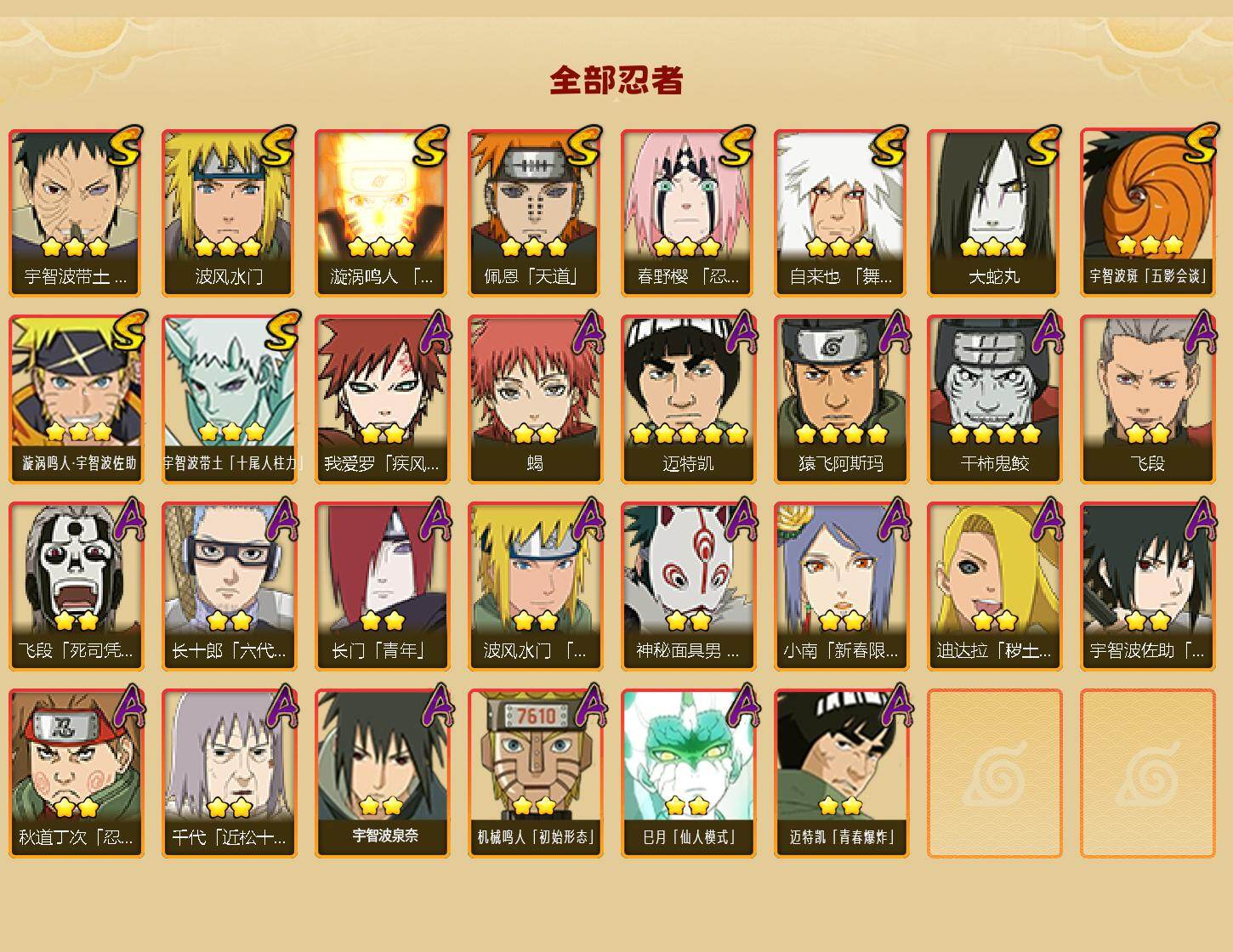 HYEY416882火影忍者账号详情图2