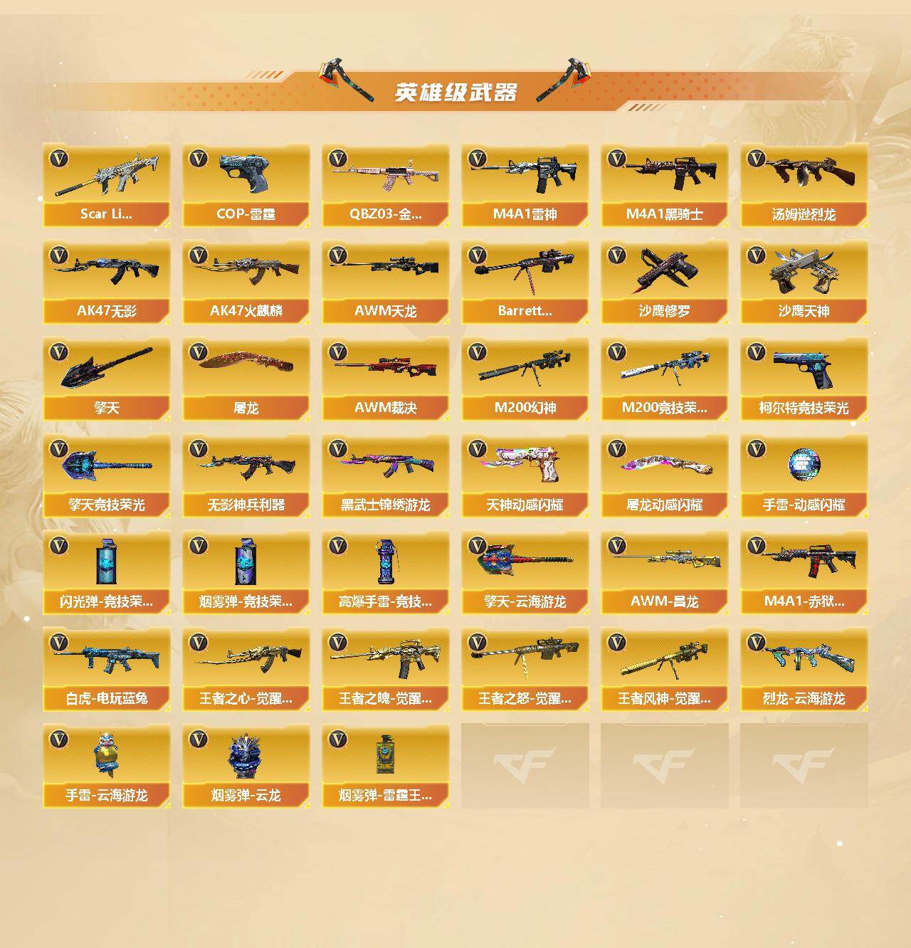 CFCMW454942穿越火线账号详情图3