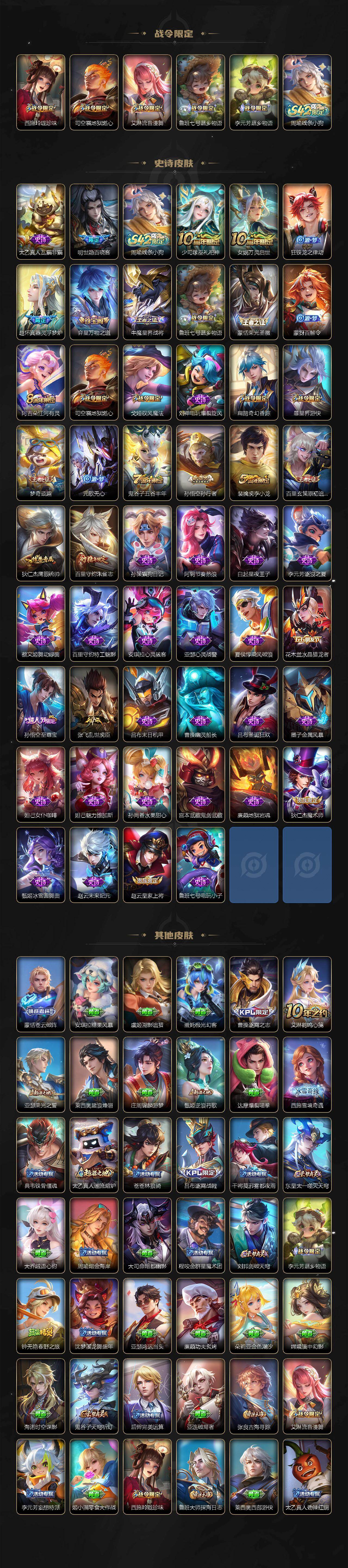 WZQM4211141王者荣耀账号详情图4