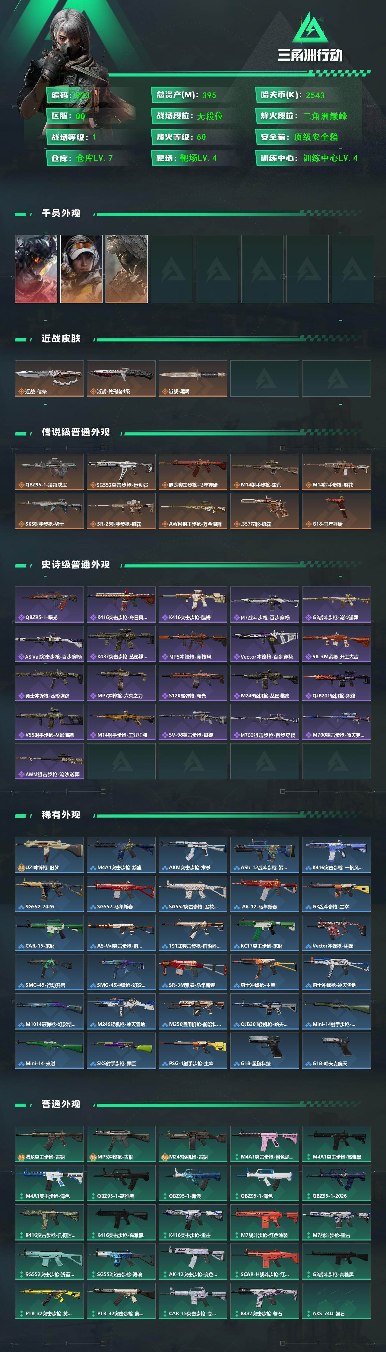 SJZCMW462119三角洲行动账号详情图2