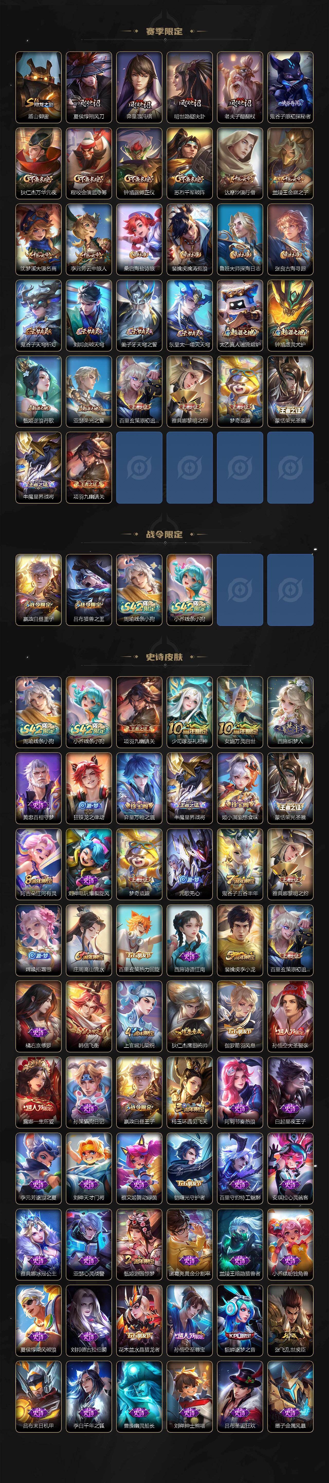 WZLX4203497王者荣耀账号详情图3