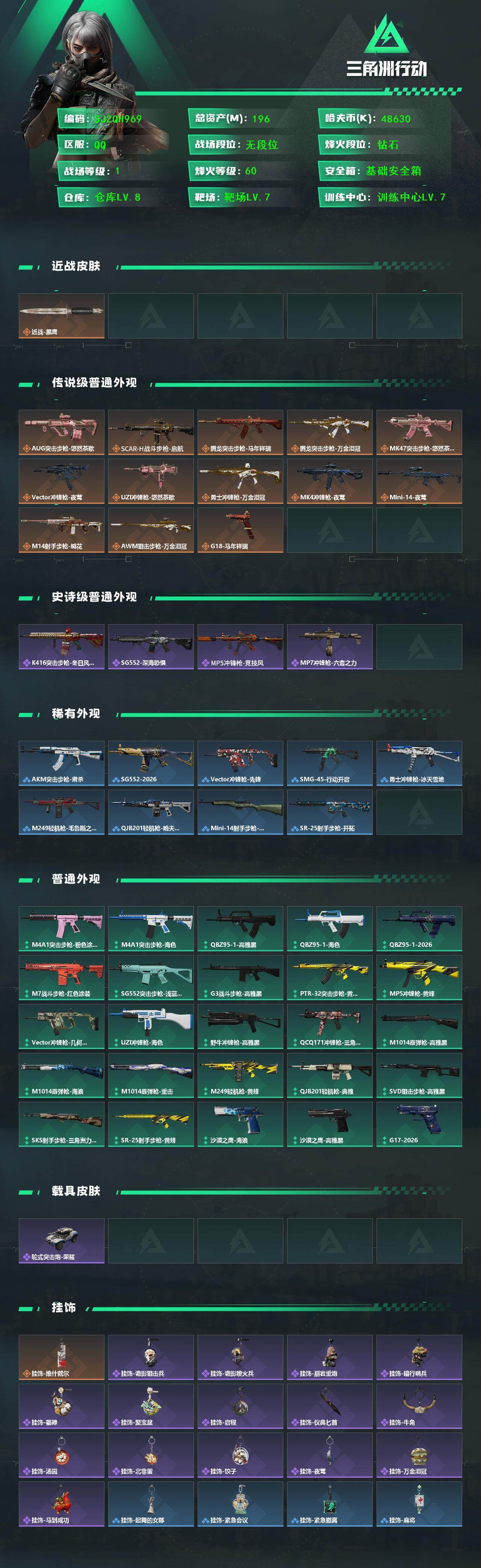 SJZEY459856三角洲行动账号详情图2