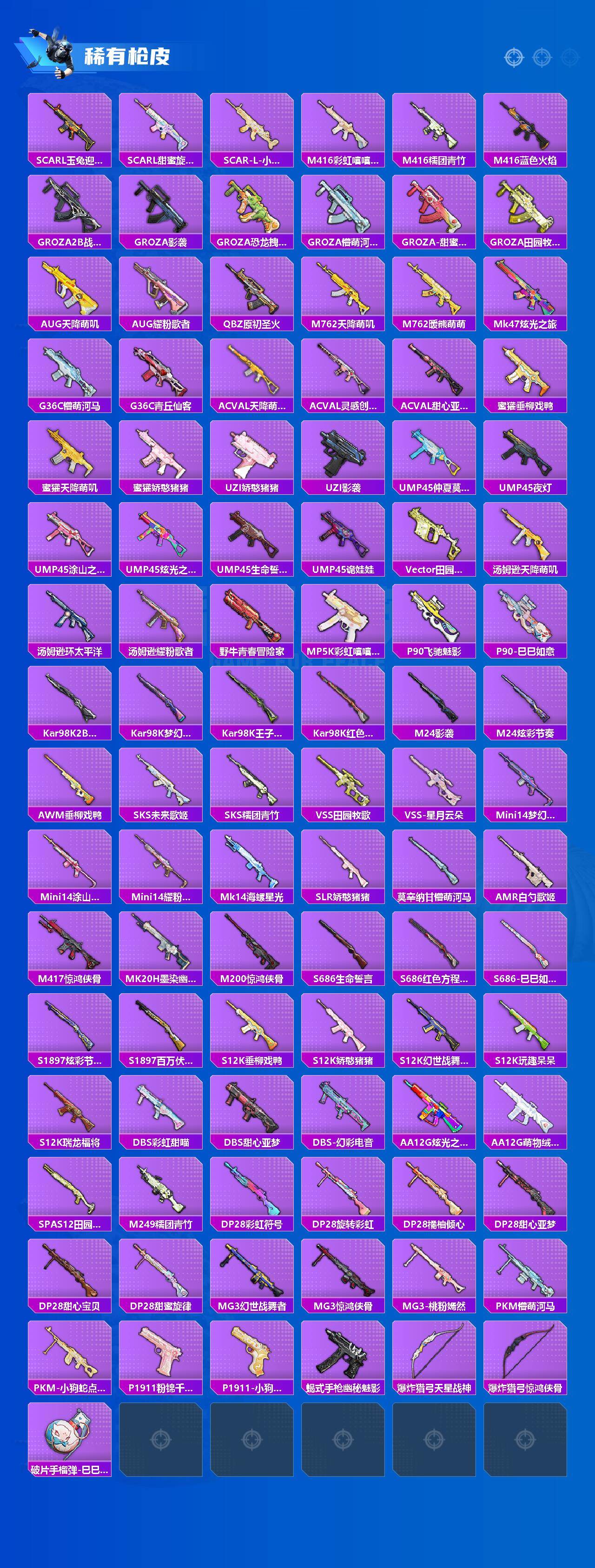 HPLX4112215和平精英账号详情图3