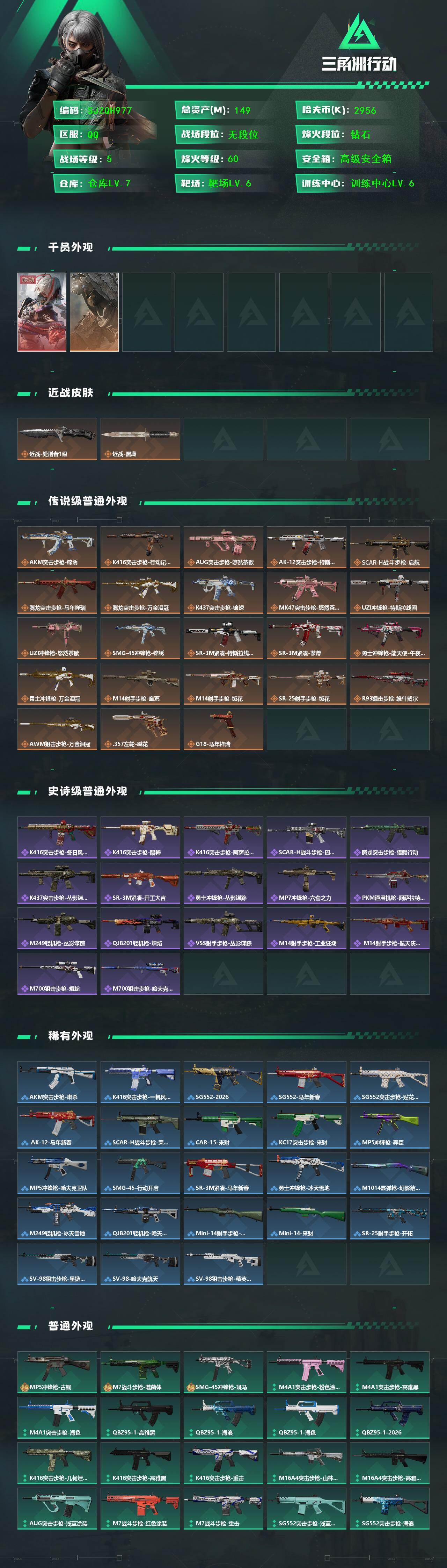 SJZEY460428三角洲行动账号详情图2