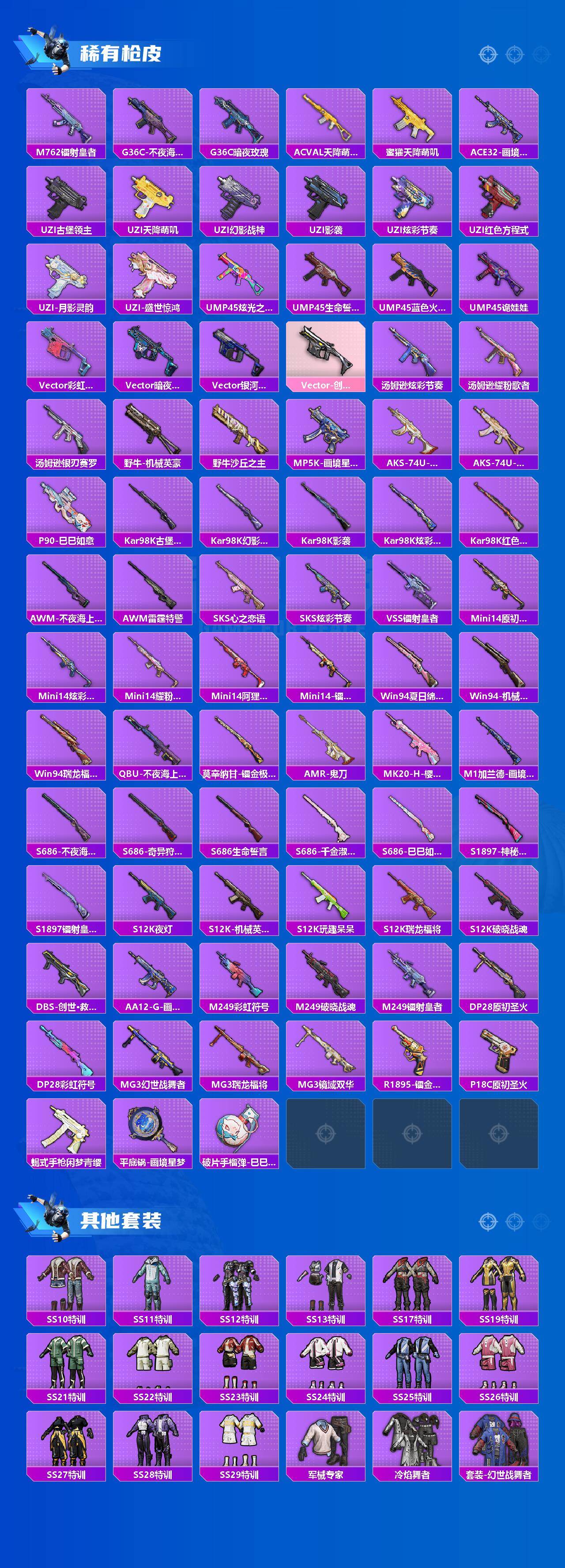 HPLX4112782和平精英账号详情图3