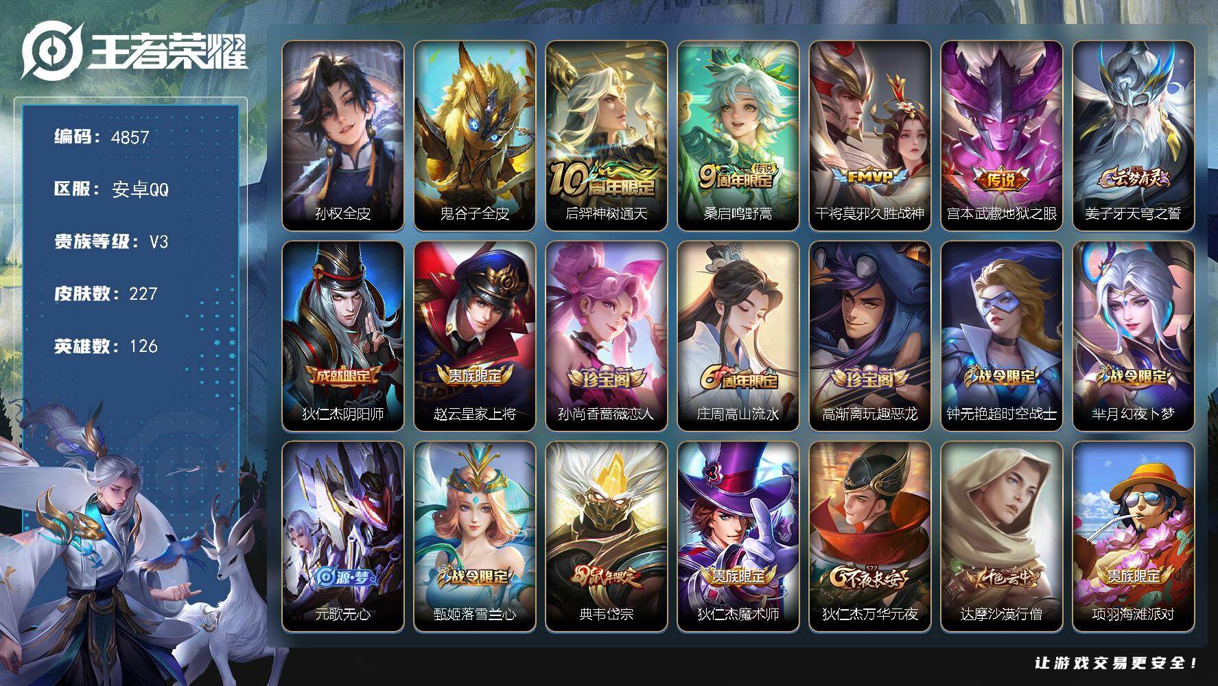 WZJZ4205502王者荣耀账号详情图20