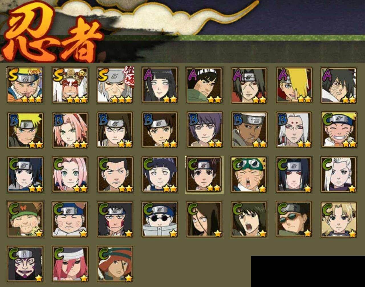 HYCMW418946火影忍者账号详情图2