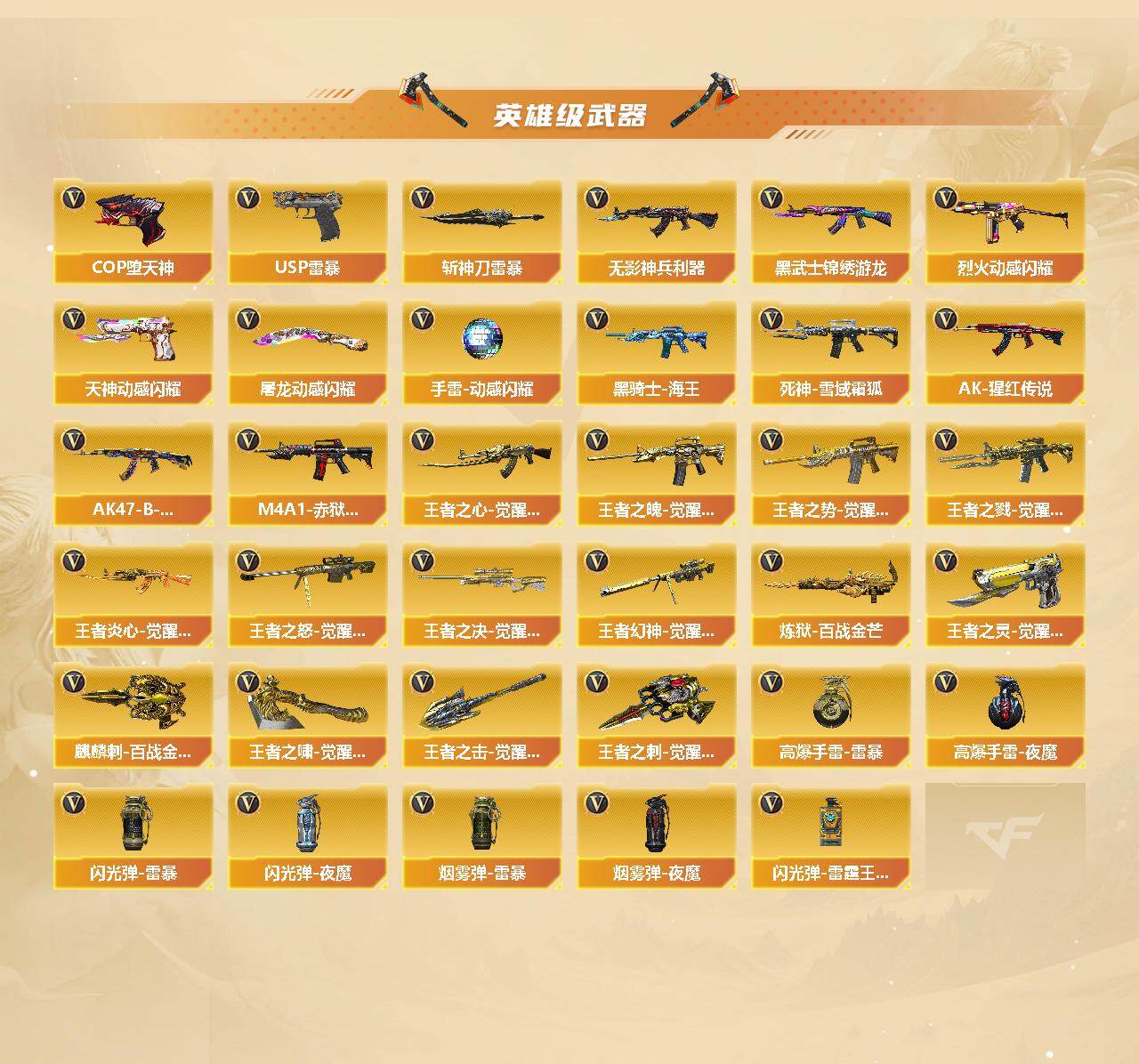 CFCMW457716穿越火线账号详情图4