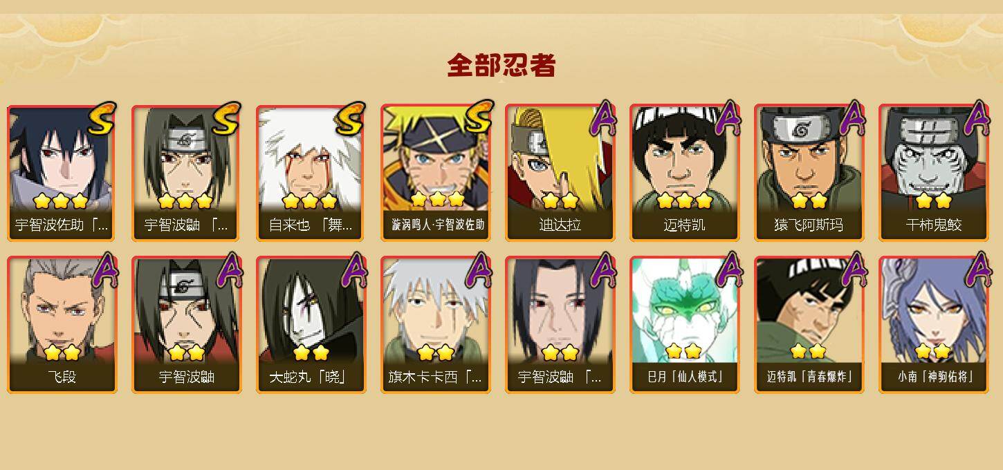 HYCMW419175火影忍者账号详情图2