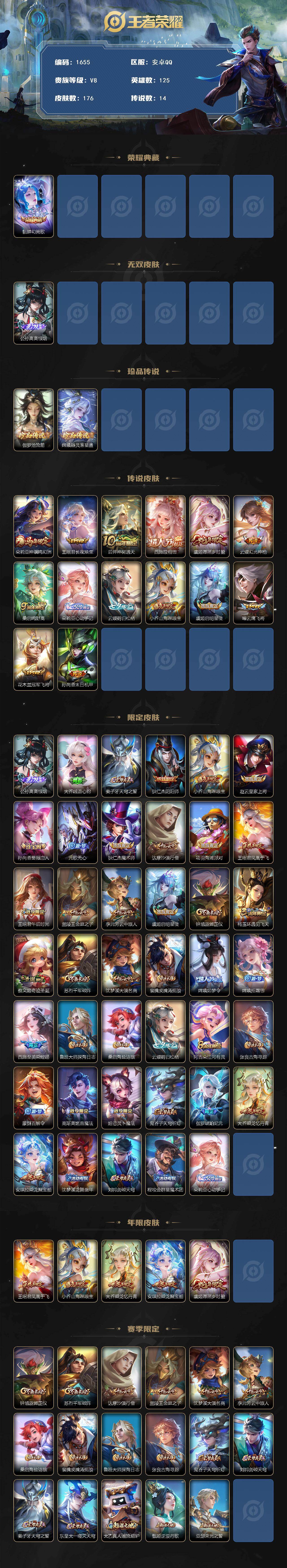 WZCMW4216402王者荣耀账号详情图2