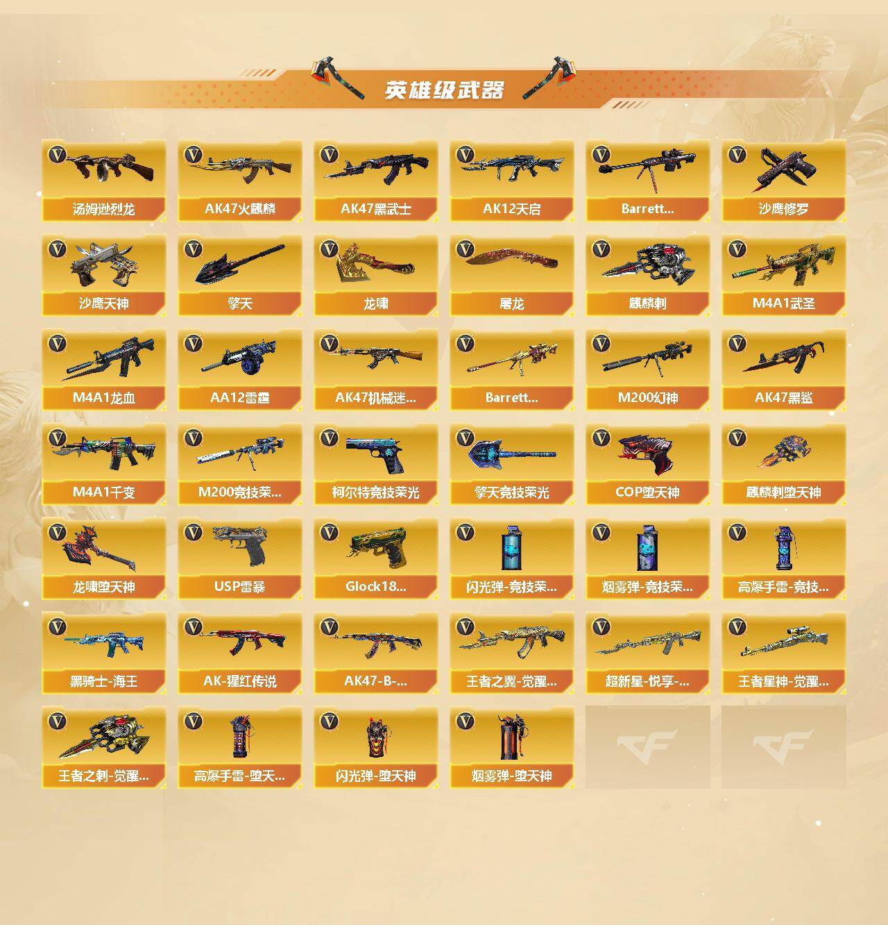 CFCMW458123穿越火线账号详情图3