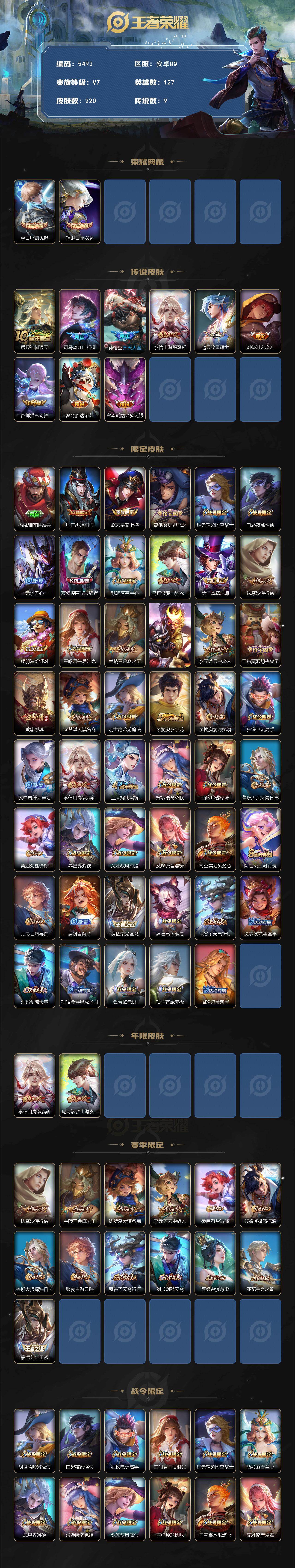 WZCMW4218684王者荣耀账号详情图2