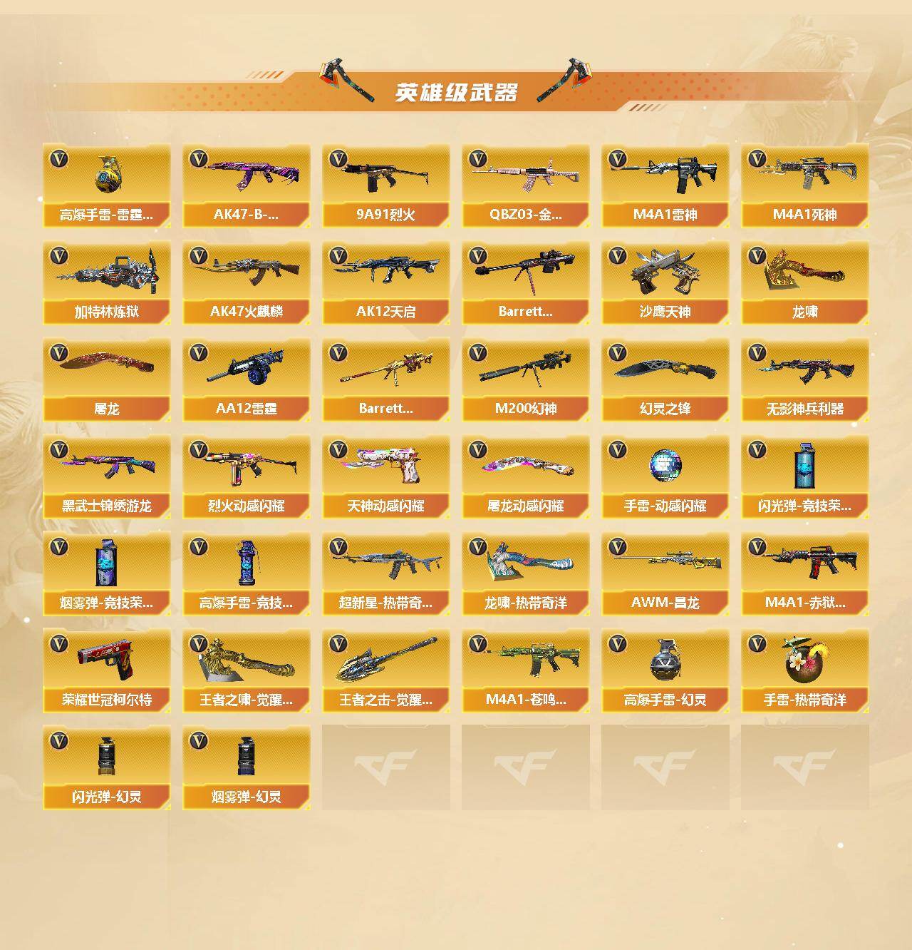 CFCMW458710穿越火线账号详情图3